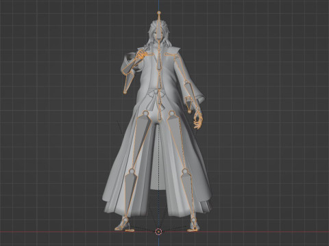 Byakuya Kuchiki - Bleach 3D 模型
