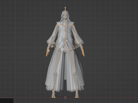 Byakuya Kuchiki - Bleach 3D 模型