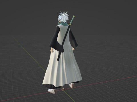 Toshiro Hitsugaya - Bleach 3D Model