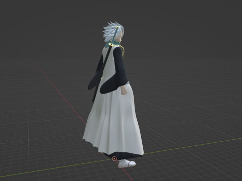 Toshiro Hitsugaya - Bleach 3D Model