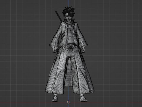 Toshiro Hitsugaya - Bleach 3D Model