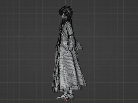 Toshiro Hitsugaya - Bleach 3D Model