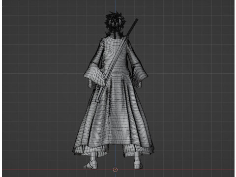 Toshiro Hitsugaya - Bleach 3D Model