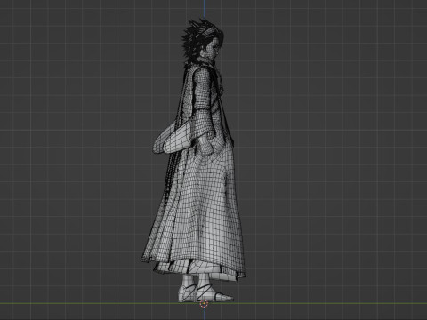Toshiro Hitsugaya - Bleach 3D Model