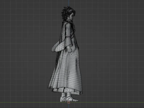 Toshiro Hitsugaya - Bleach 3D Model