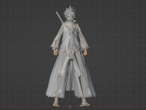 Toshiro Hitsugaya - Bleach 3D Model