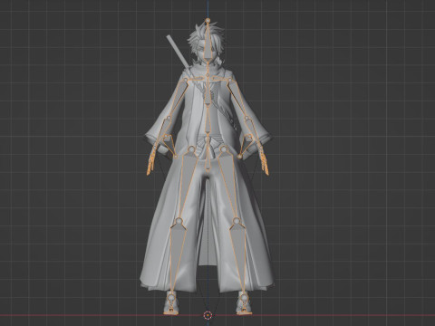 Toshiro Hitsugaya - Bleach 3D Model