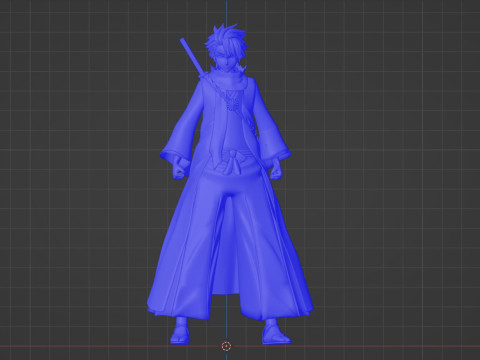 Toshiro Hitsugaya - Bleach 3D Model