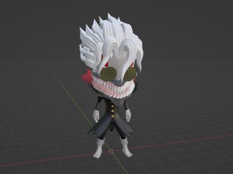Okarun Turbo Granny Form SD - Dandadan Modelo 3D