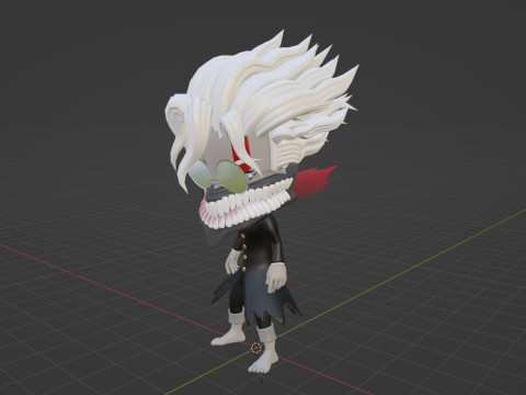 Okarun Turbo Granny Form SD - Dandadan Modelo 3D