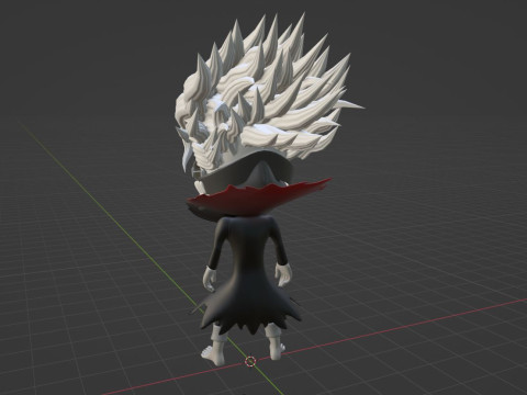 Okarun Turbo Granny Form SD - Dandadan Modelo 3D