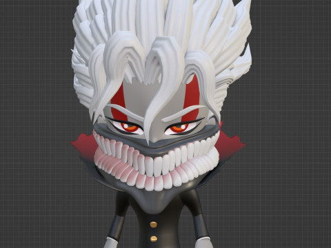 Okarun Turbo Granny Form SD - Dandadan Modelo 3D