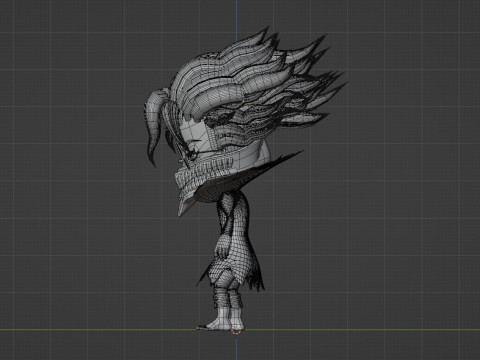 Okarun Turbo Granny Form SD - Dandadan Modelo 3D