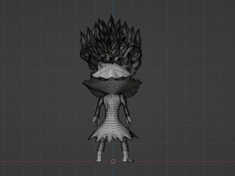Okarun Turbo Granny Form SD - Dandadan Modelo 3D