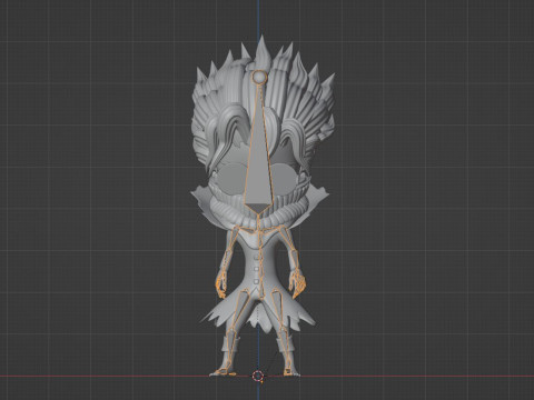 Okarun Turbo Granny Form SD - Dandadan Modelo 3D