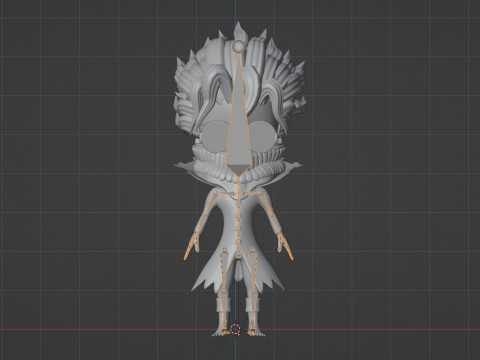Okarun Turbo Granny Form SD - Dandadan Modelo 3D