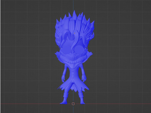Okarun Turbo Granny Form SD - Dandadan Modelo 3D