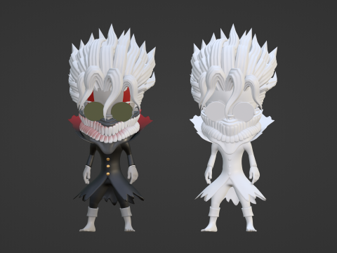 Okarun Turbo Granny Form SD - Dandadan Modelo 3D