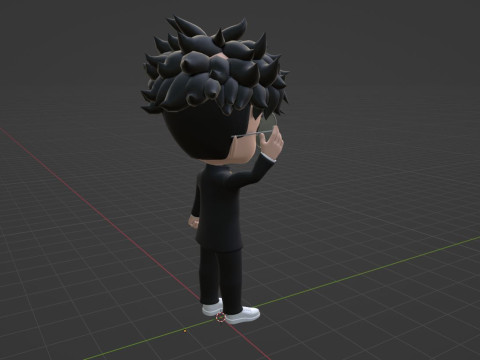 Okarun SD - Dandadan Modelo 3D