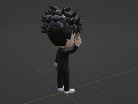 Okarun SD - Dandadan 3D Model