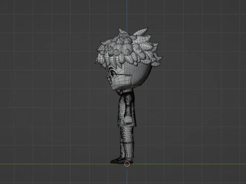 Okarun SD - Dandadan 3D Model