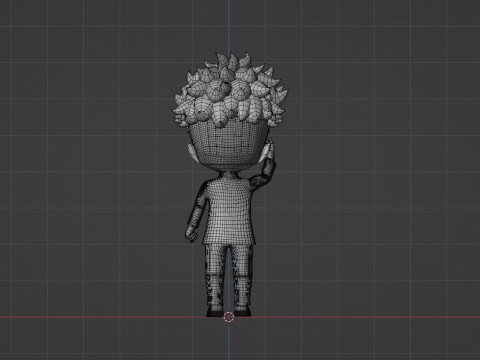 Okarun SD - Dandadan Modelo 3D