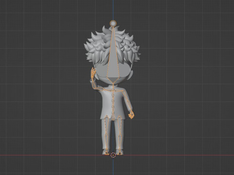 Okarun SD - Dandadan Modelo 3D