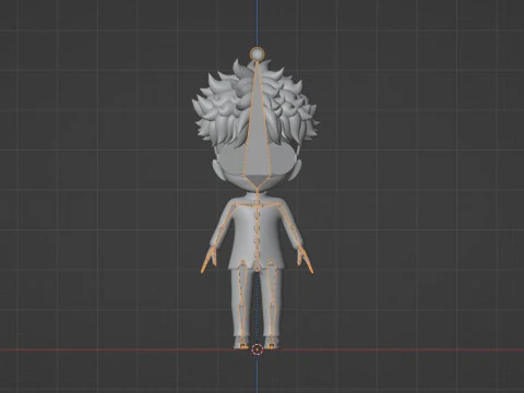 Okarun SD - Dandadan 3D Model