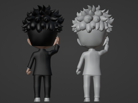 Okarun SD - Dandadan Modelo 3D
