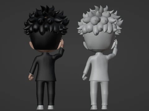 Okarun SD - Dandadan 3D Model