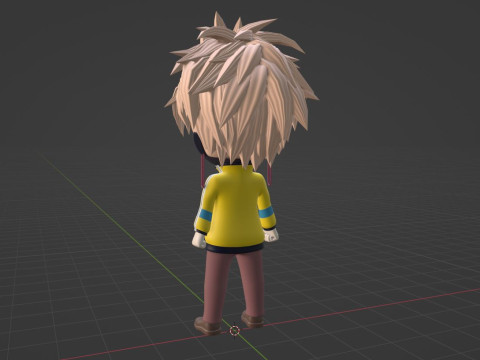 Jiji Evil eye SD - Dandadan 3D Model