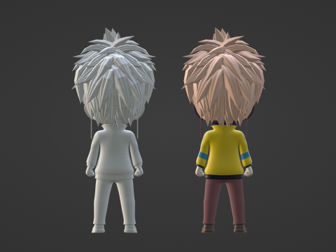 Jiji Evil eye SD - Dandadan 3D Model