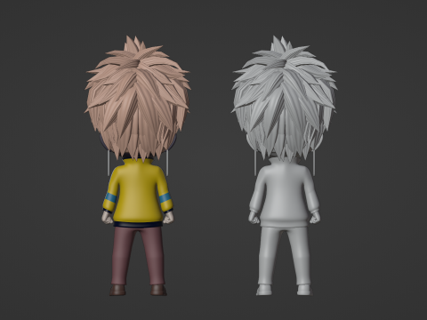 Jiji Evil eye SD - Dandadan 3D Model