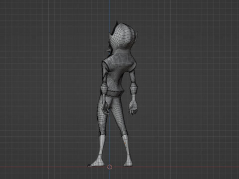 Okarun Turbo Granny Form - Dandadan 3D Модель