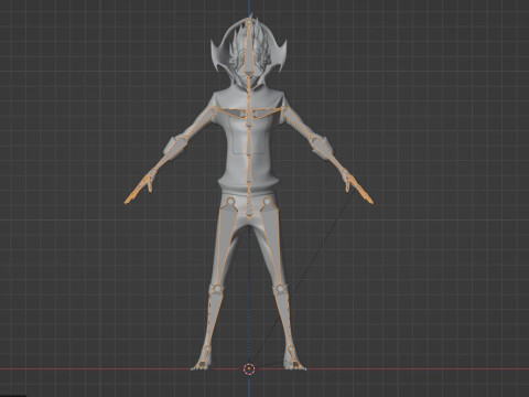 Okarun Turbo Granny Form - Dandadan 3D Модель