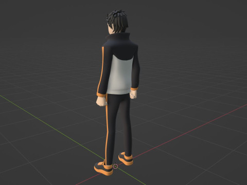 Natsuki Subaru - ReZero Modello 3D