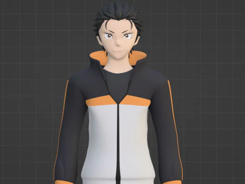 Natsuki Subaru - ReZero 3D Model