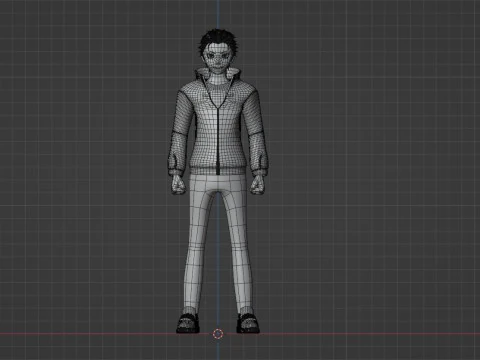 Natsuki Subaru - ReZero 3D Model