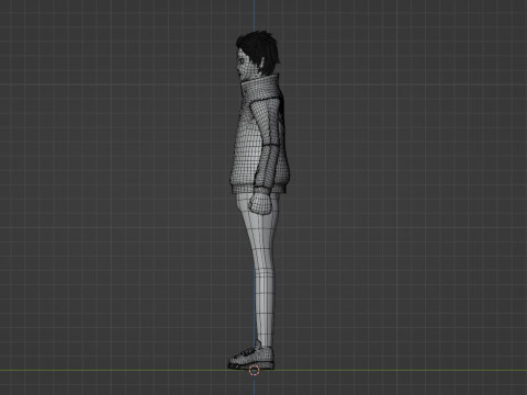 Natsuki Subaru - ReZero Modello 3D