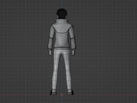 Natsuki Subaru - ReZero Modello 3D