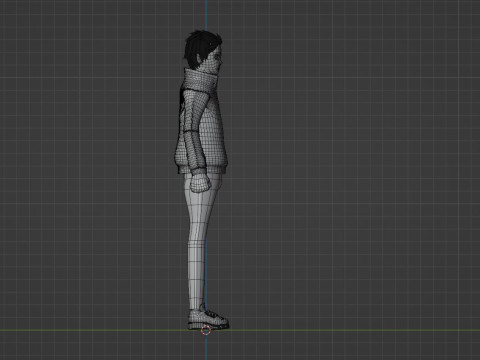 Natsuki Subaru - ReZero Modello 3D