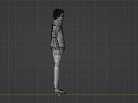 Natsuki Subaru - ReZero 3D Model
