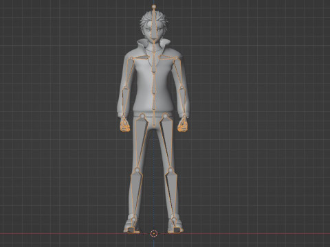 Natsuki Subaru - ReZero Modello 3D