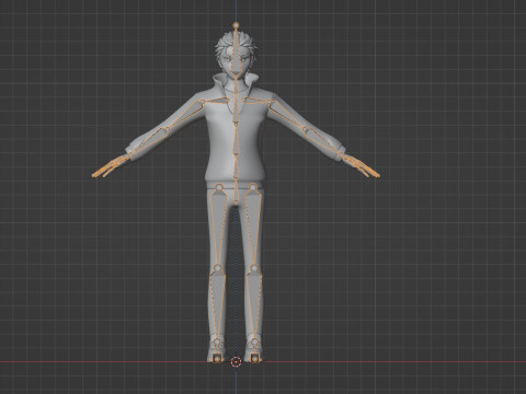 Natsuki Subaru - ReZero Modello 3D