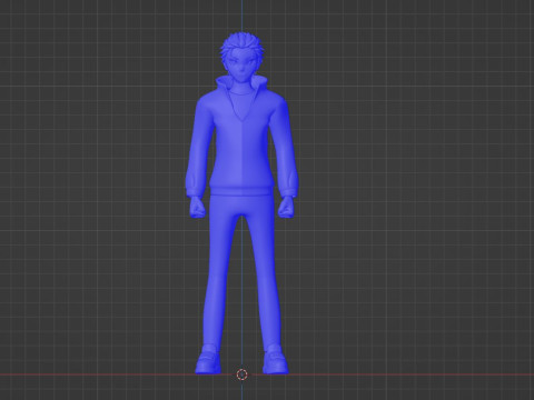 Natsuki Subaru - ReZero Modello 3D