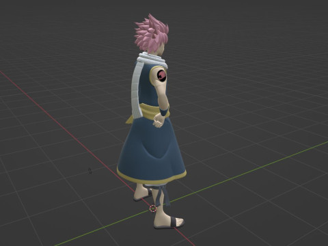 Natsu Dragneel - Fairy Tail 3D Model