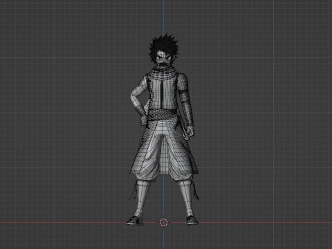 Natsu Dragneel - Fairy Tail 3D Model