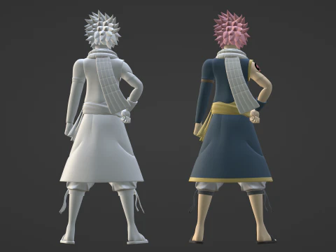 Natsu Dragneel - Fairy Tail 3D Model