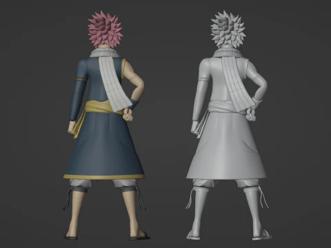 Natsu Dragneel - Fairy Tail 3D Model