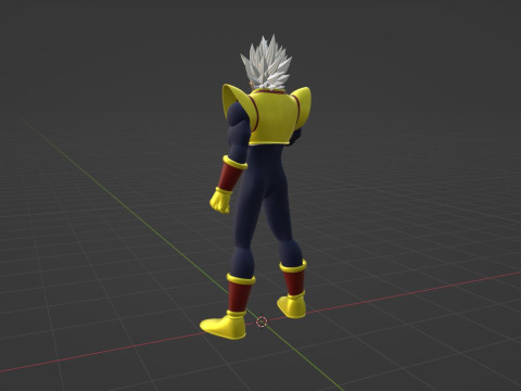 Super Baby Vegeta 2 - Dragonball GT 3D Модель